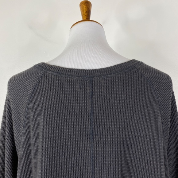 NWT Knox Rose Waffle Knit Top Gray Sz. 2X - Picture 7 of 12